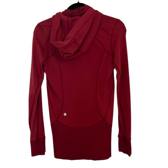 Lululemon Daily Practice Jacket- Wine Berry- Size 6 - Picture 11 of 15